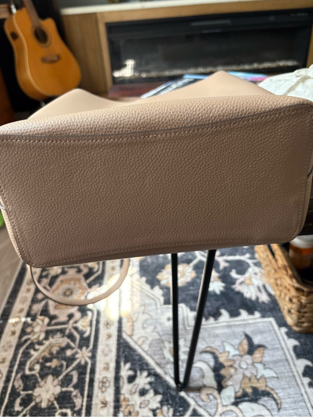Authentic Coach Large Town Bucket Bag Taupe like new. $200. NOW!! $180.00 - Picture 11 of 12